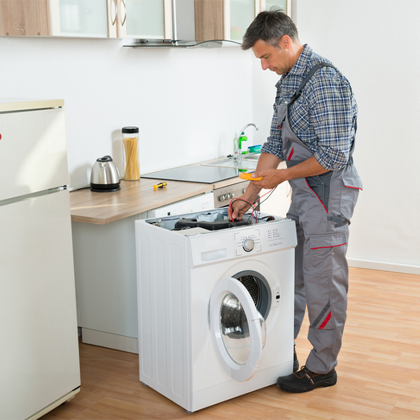 can you walk me through the steps of troubleshooting my washer issue in Ashley